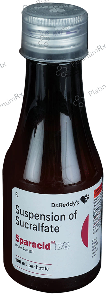 Sparacid DS 1000mg Suspension 100ml