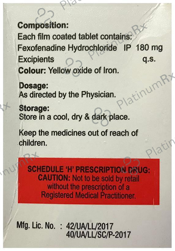 Abolish FX 180mg Tablet 10s