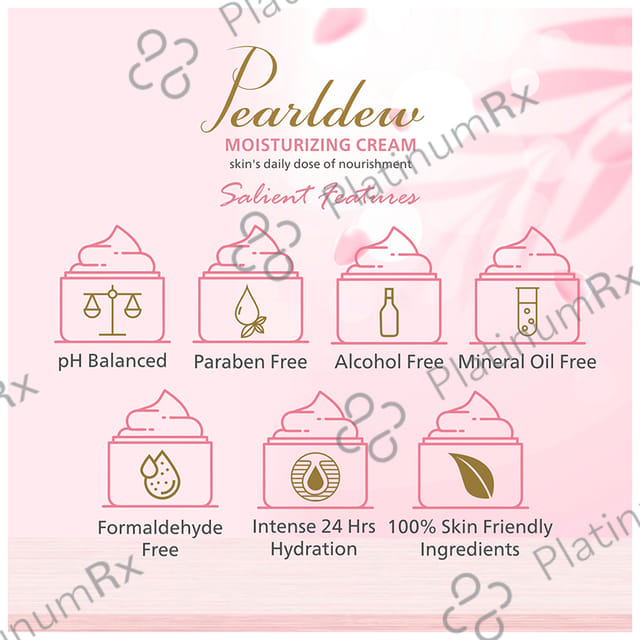 Pearldew Moisturizing Cream (50gm Each) 4 jar