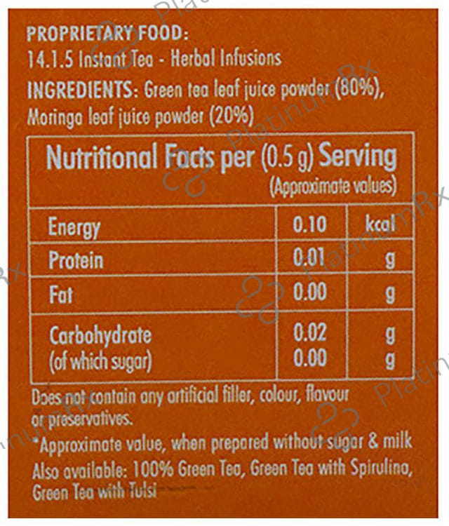 Sprig Green Tea with Moringa Sachet 25s