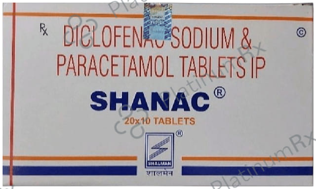 Shanac 50mg/325mg Tablet