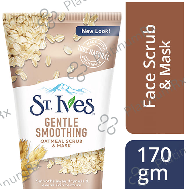 St. Ives Gentle Smoothing Oatmeal Scrub & Mask 170gm