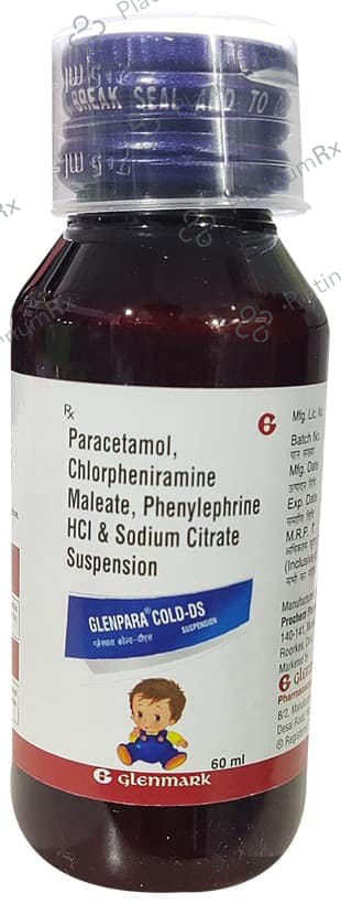 Glenpara Cold Ds Syrup 60ml