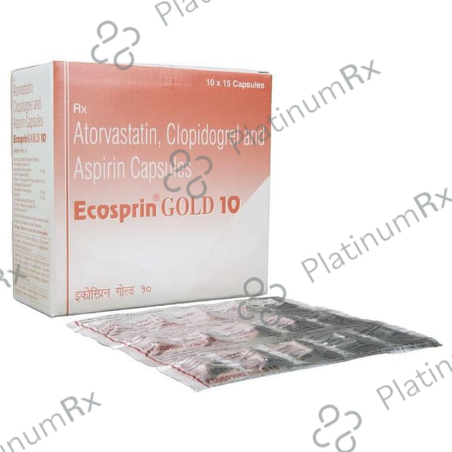 Ecosprin Gold 75/10/75mg Capsule 10s