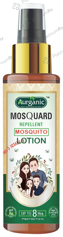 Aurganic Mosquard Repellent Mosquito Lotion