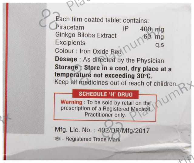 Cognix 60/400mg Tablet 10s