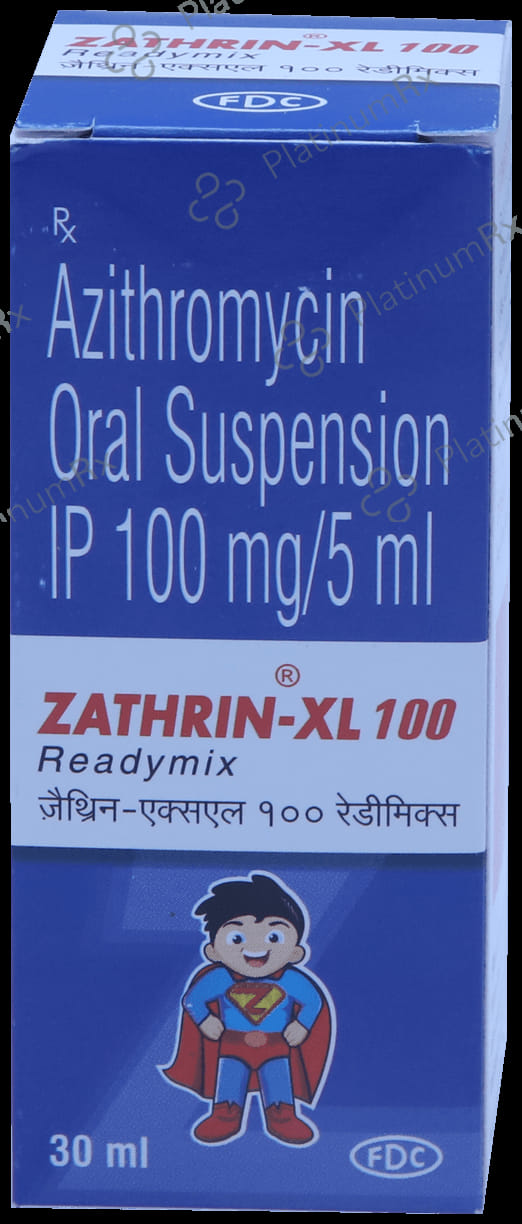 Zathrin XL 100mg Readymix Oral Suspension 30ml