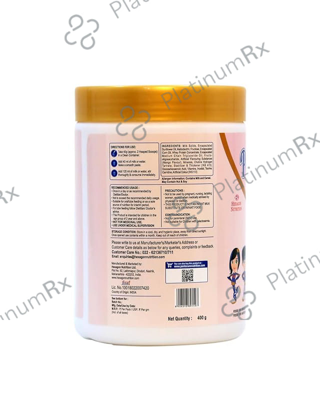 PediaGold with Protein Mango Flavour Powder 400gm