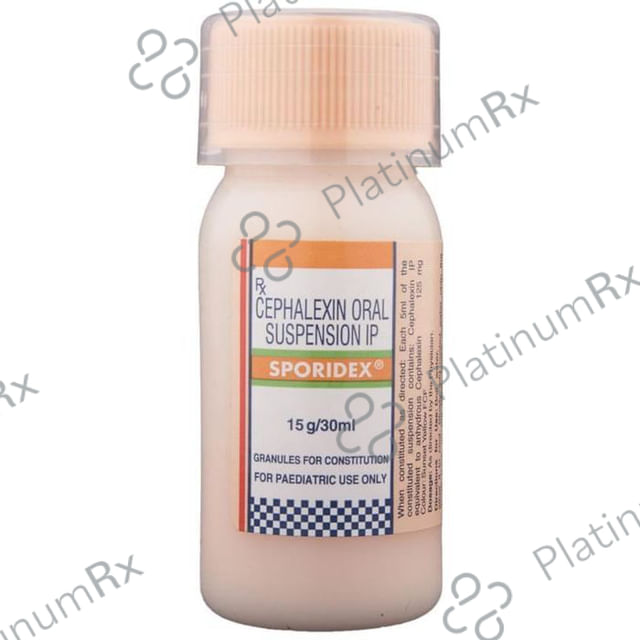 Sporidex 125mg Oral Suspension 30ml