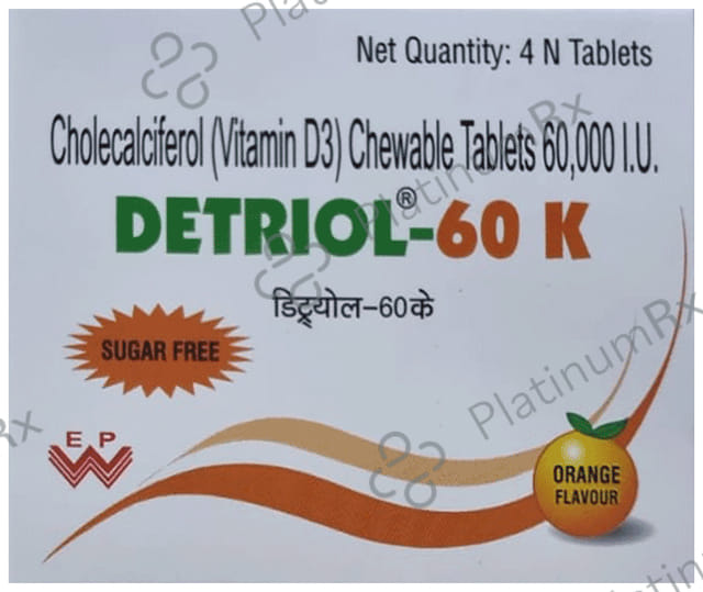 Detriol D3 60K Tablet