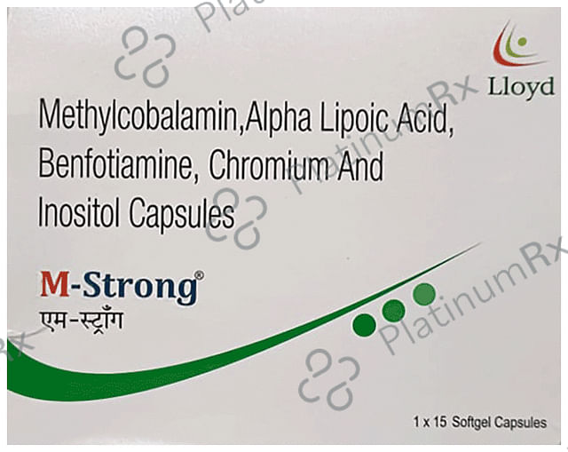 M Strong Softgel Capsule 15s
