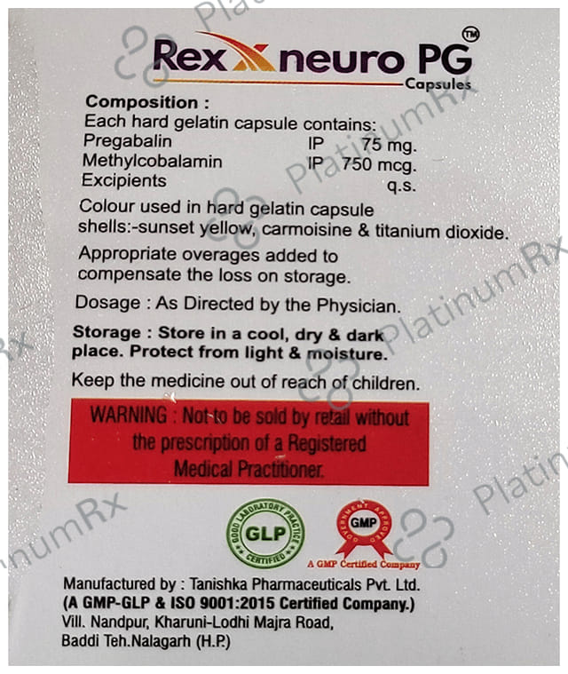 Rexxneuro PG Capsule