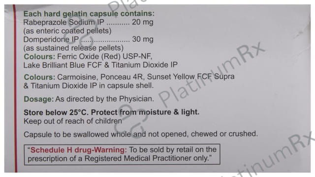 Rabesec DSR 30/20mg Capsule SR 10s
