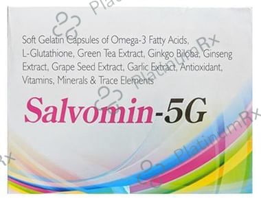 Salvomin 5G Soft Gelatin Capsule
