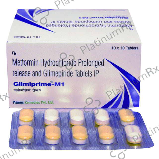 Glimiprime M 1/500mg Tablet PR 10s