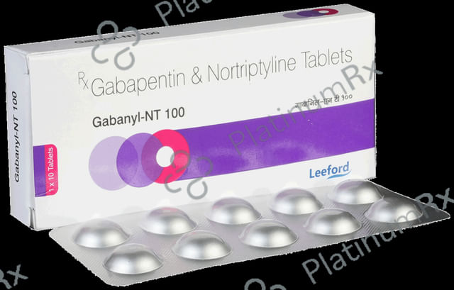 Gabanyl NT 100/10mg Tablet 10s