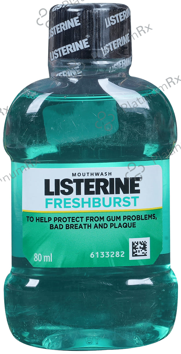 Listerine Fresh Burst Mouth Wash 80ml