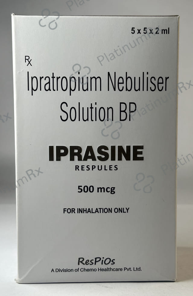 Iprasine 500mcg Respules 5*2ml