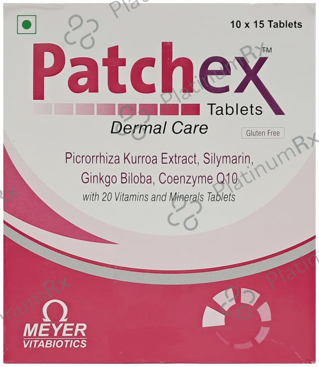 Patchex Tablet Gluten Free 15s