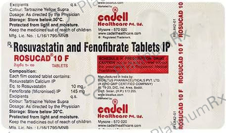 Rosucad F 145/10mg Tablet 10s