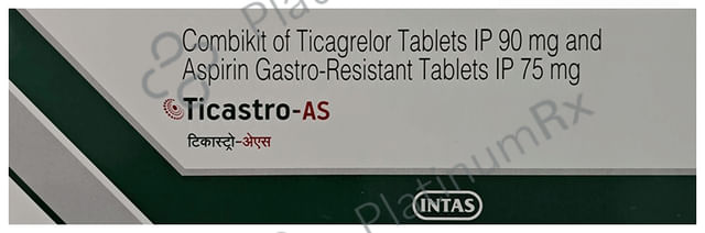 Ticastro AS 75/90mg Tablet Combikit 21s