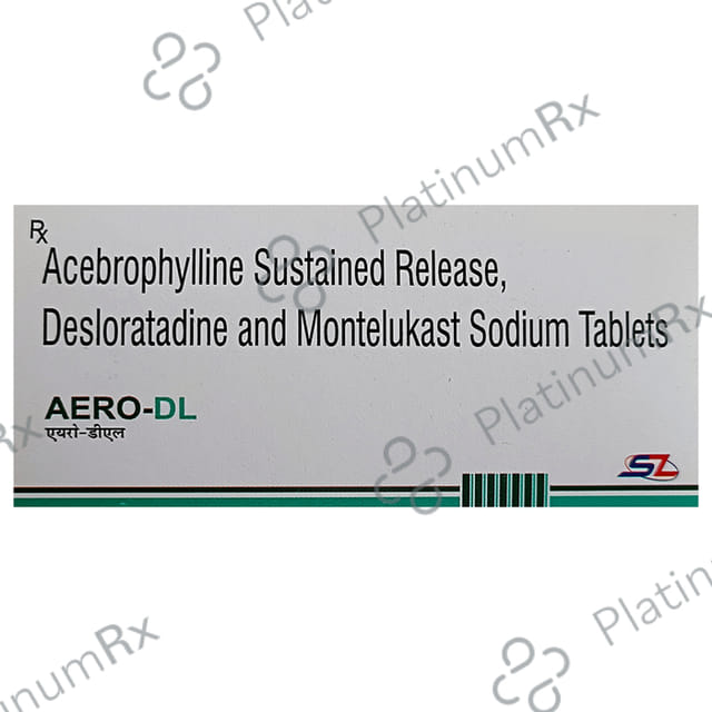 Aero DL 200/5/10mg Tablet SR 10s