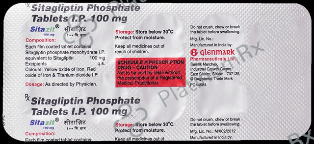 Sitazit 100mg Tablet 10s