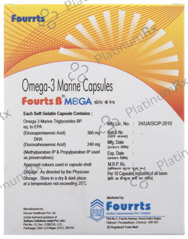 Fourts B Mega Capsule 10s