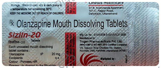 Sizlin 20 Tablet MD