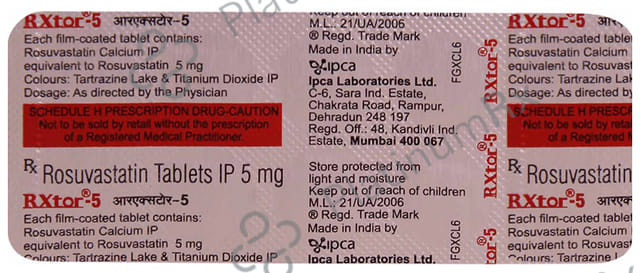 Rxtor 5mg Tablet 10s