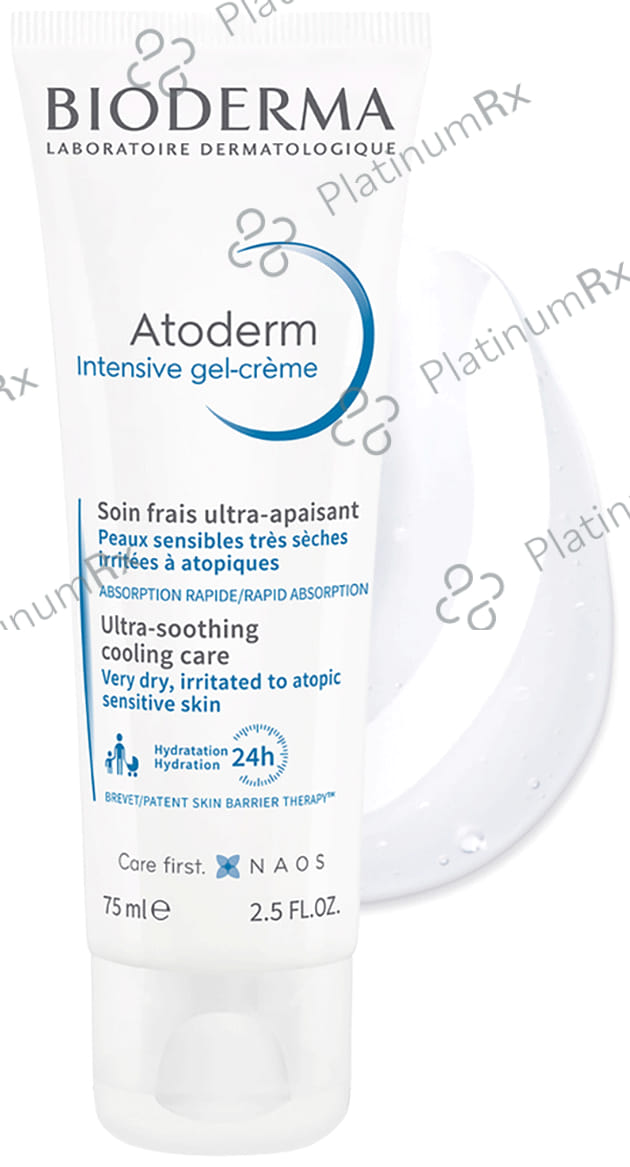 Bioderma Atoderm Intensive Gel Ultra Soothing Cream 75ml