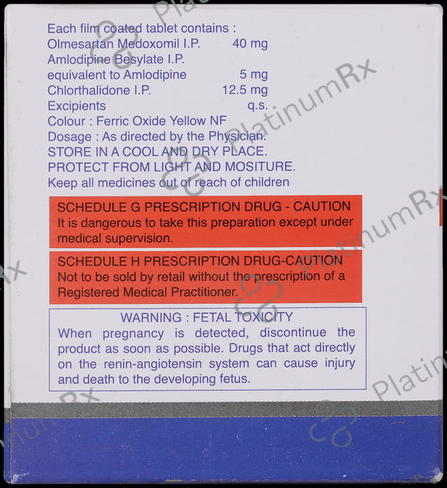 Triolsar 40 HS Tablet