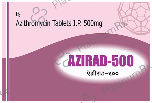 Azirad 500mg Tablet 3s