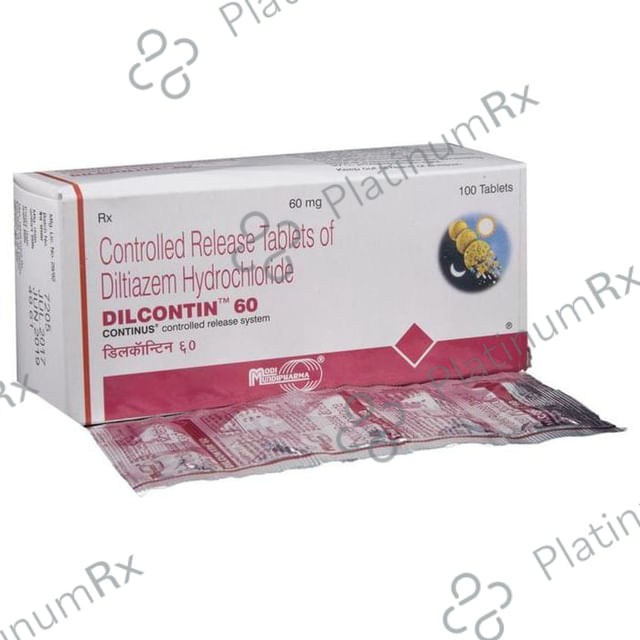 Dilcontin 60mg Tablet CR 10s
