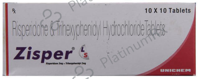 Zisper LS 2/2mg Tablet 10s