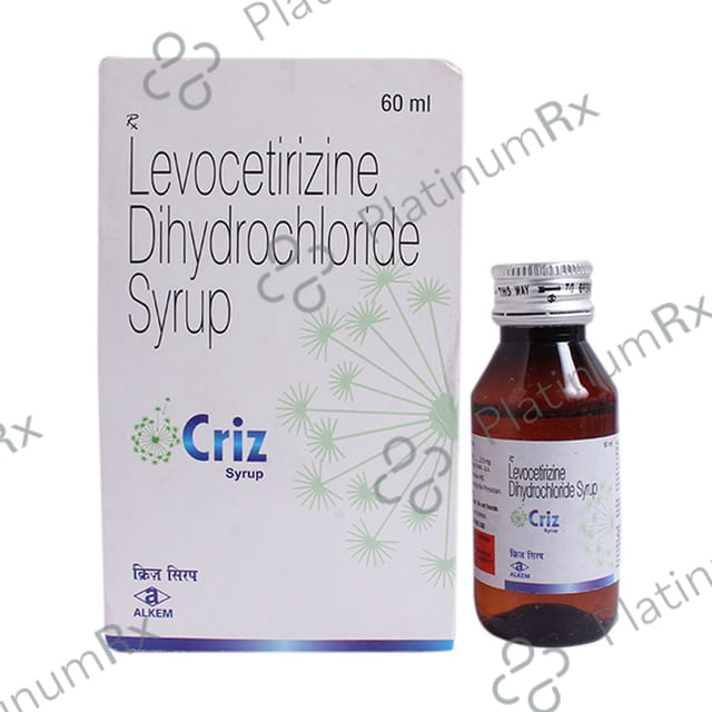 Criz 2.5mg Syrup 60ml