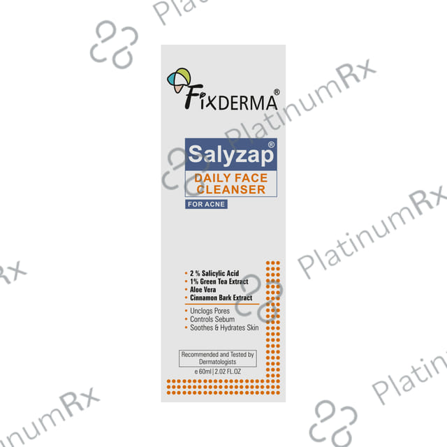 Fixderma Salyzap Daily Face Cleanser 60gm