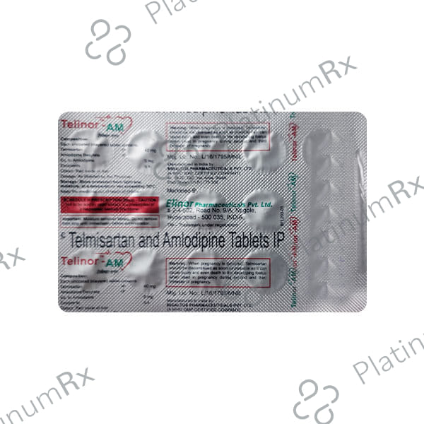 Telinor AM 5/40mg Tablet 15s