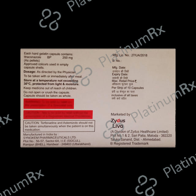 Mycoclear 200mg Capsule 10s