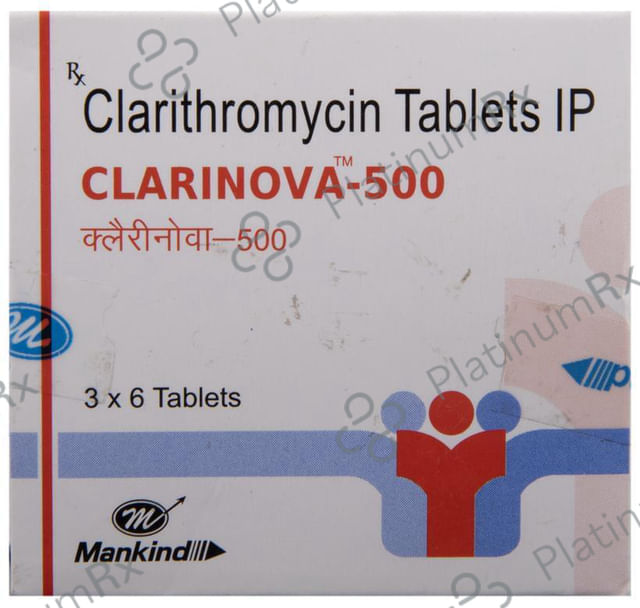 Clarinova 500 Tablet 6 Tablet