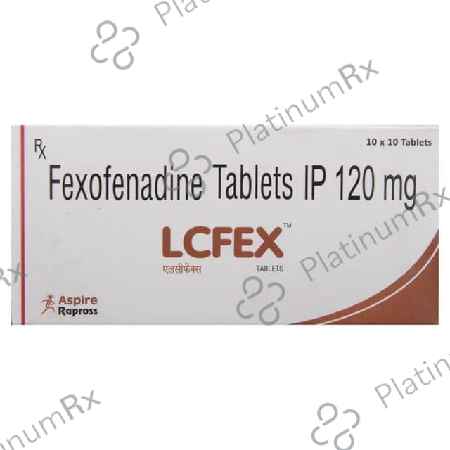 Lcfex 120mg Tablet 10s