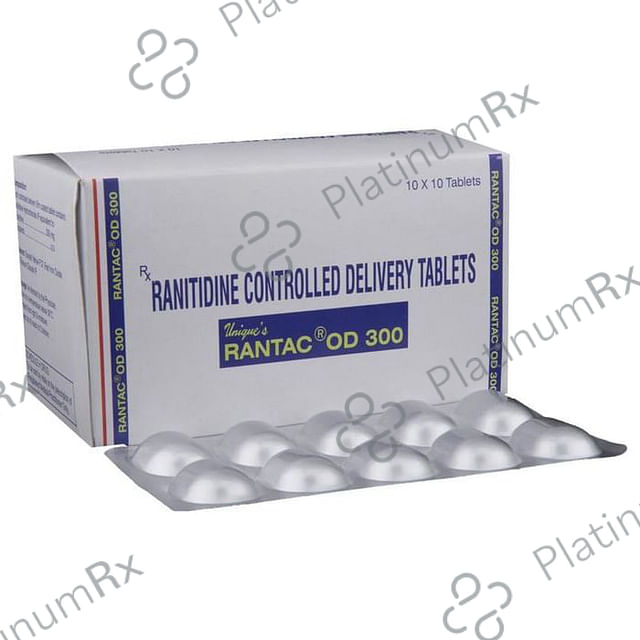 Rantac OD 300mg Tablet CR 10s