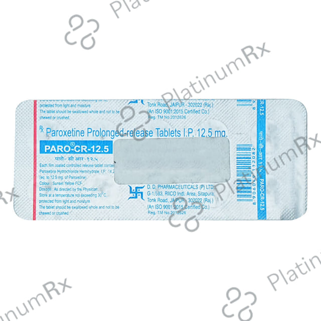 Paro CR 12.5mg Tablet 10s