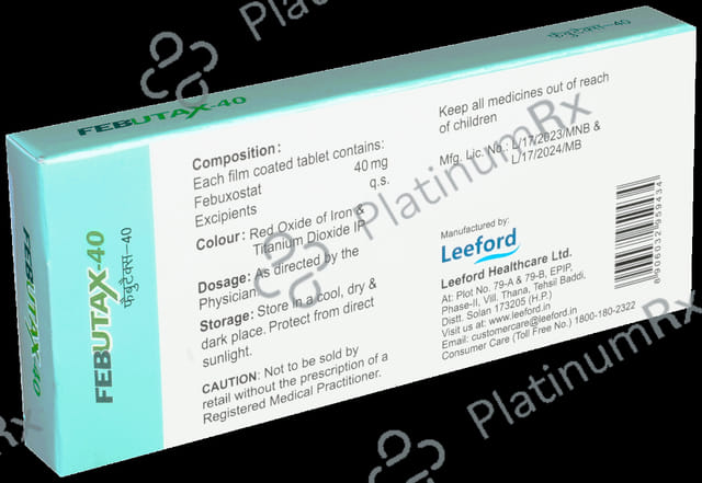 Febutax 40mg Tablet 10s