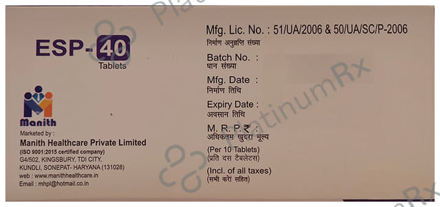 ESP 40 Tablet