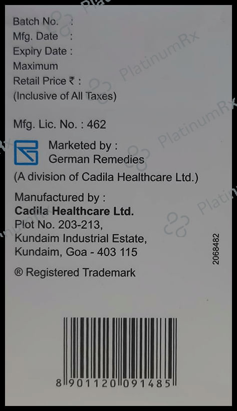 Aggramed 5mg Infusion 100ml