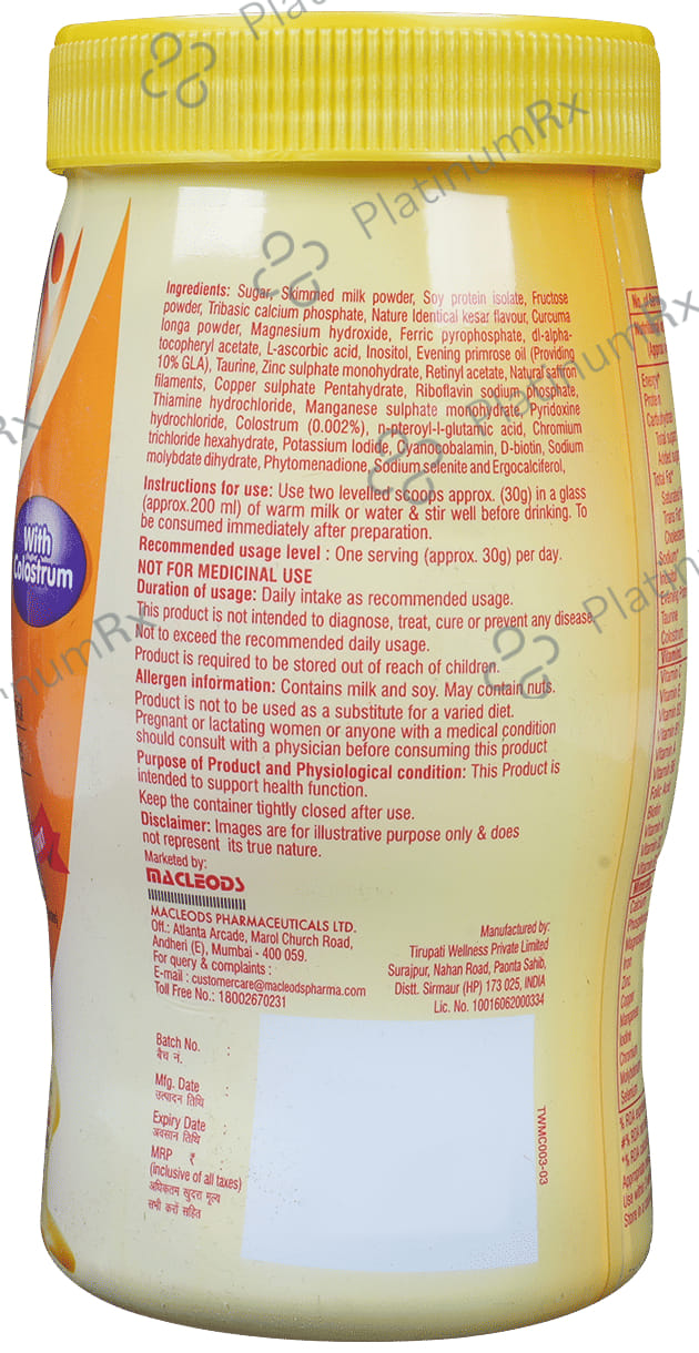 Macprot Protein Flavour Kesar Powder 200gm
