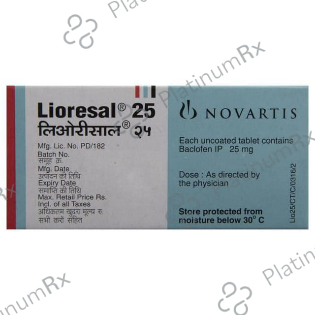 Lioresal 25 Tablet