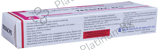 Tresivac PFS Vaccine 0.5ml