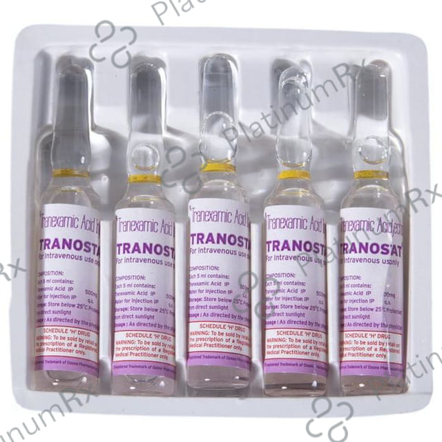 Tranostat 500mg Injection 5X2.5ml